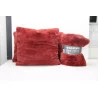 PLAID DOUCEUR 130X170 TERRE ROUGE EFFET