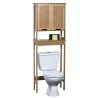 MAHE DESSUS WC BAMBOU ET MDF 2 PORTES PL