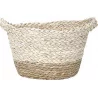 PANIERE OVALE MM MATIERE VEGETALE AVEC D