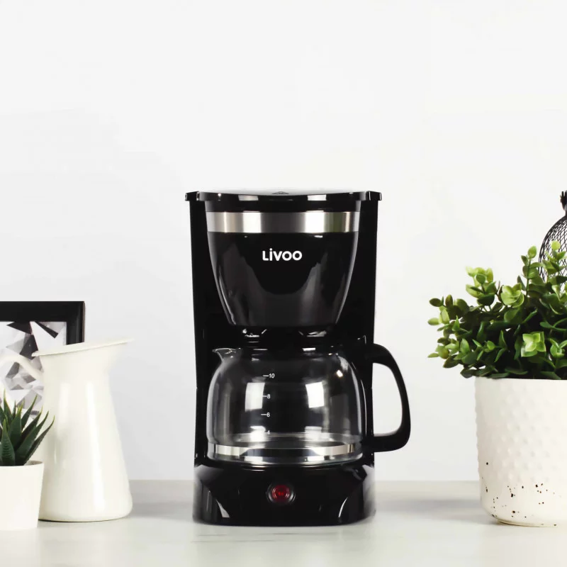 Cafetière électrique noire