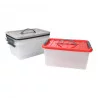 BOX CLIP 14L + COUVERCLE - TAUPE/NOIR/RO