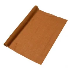 CHEMIN DE TABLE MOUSSELINE MOUTARDE