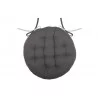 DUO GALETTE RONDE 38CM GRIS/PERLE
