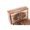 BOITE EN BOIS ARBRE DE VIE MM TREE OF LI