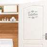 STICKER PORTE TOILETTES