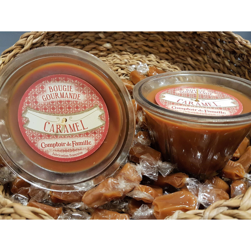 BOUGIE CARAMEL GOURMANDE
