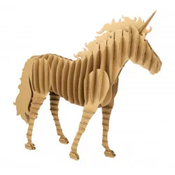 LICORNE CARTON À ASSEMBLER 30 X40 X7,5CM