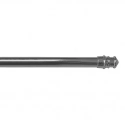BISTROT EXTENSIBLE ARGENT 50 / 75 CM METAL