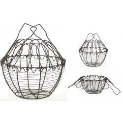 PANIER A SALADE DECORATIF D25 H14CM