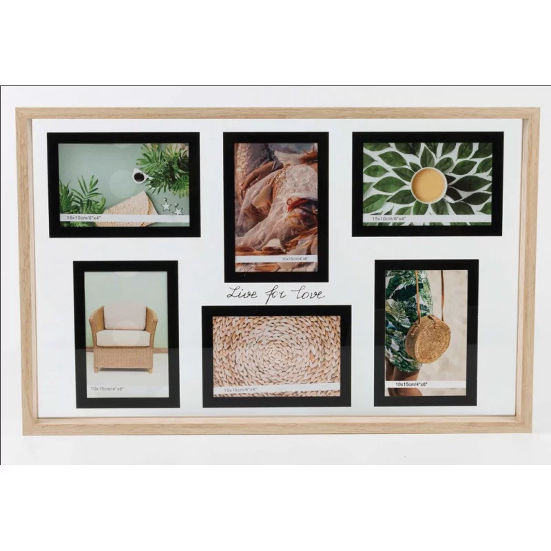 CADRE MULTI PHOTOS (6x10x15)52.8x32