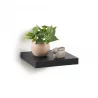 ETAGERE FLOT NOIRE L25 22.8 3.4CM