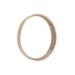 MIROIR EN RATTAN TISSÉ 39X5cm