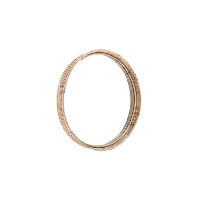 MIROIR EN RATTAN TISSÉ 39X5cm
