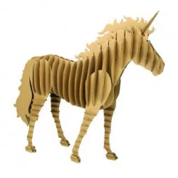 LICORNE CARTON À ASSEMBLER 30 X40 X7,5CM