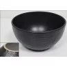 BOL PEROU D14CM NOIR EN GRES