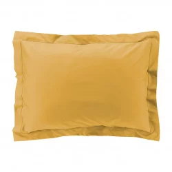 PERCALE TAIE D'OREILLER MIEL 50x70CMUNI