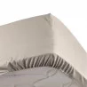 PERCALE DRAP HOUSSE NATUREL 160x200CM P