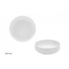 ASSIETTE CREUSE BLANCHE PLANE 15CM PORCE