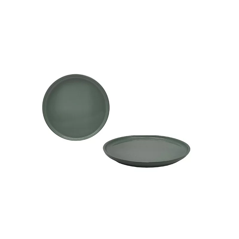 ASSIETTE DESSERT NORDIC ROMARIN 22CM GRE