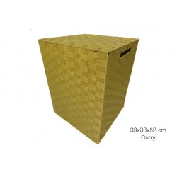 COFFRE LINGE SANGLE PP CURRY