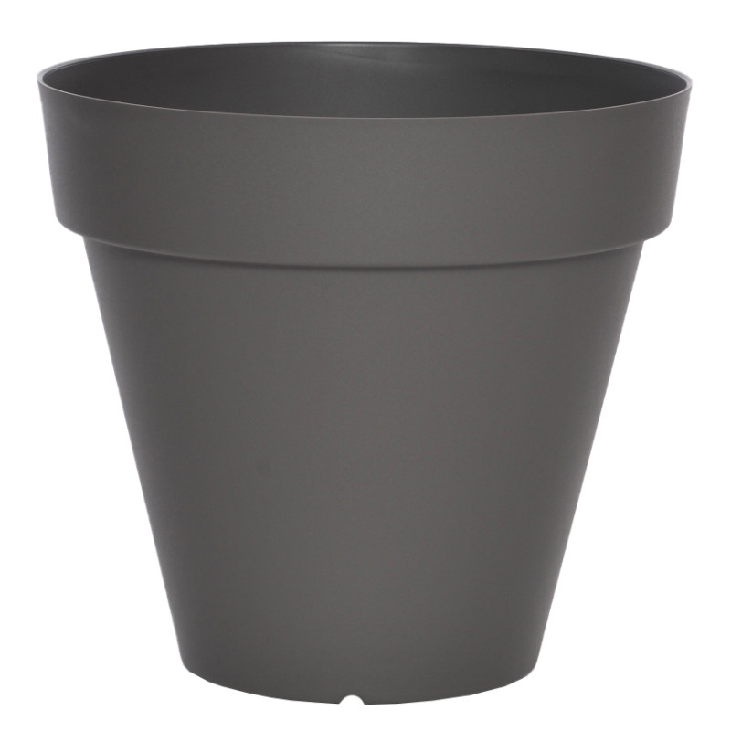 BAC PATIO ROND 50 GRIS PAILLETE BAC PATIO ROND 50 GRIS PAILLETE