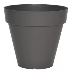 BAC PATIO ROND 40 GRIS PAILLETE