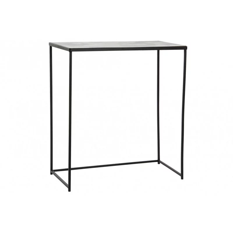 CONSOLE MONDE METAL 60X30X67CM NOIR CONSOLE MONDE METAL 60X30X67CM NOIR