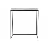 CONSOLE MONDE METAL 60X30X67CM NOIR CONSOLE MONDE METAL 60X30X67CM NOIR