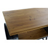 TABLE BASSE BARIL NOIR 90,2X50,2X70CM ME