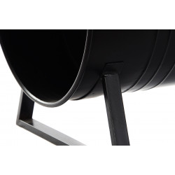 TABLE BASSE BARIL NOIR 90,2X50,2X70CM ME