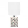 LAMPE CYLINDRE CERAMIQUE AUTOMNE ABAT JO