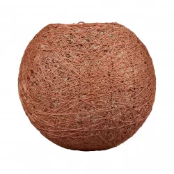 SUSPENSION BOULE TERRACOTTA D20CM
