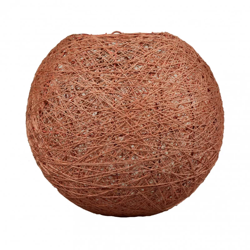 SUSPENSION BOULE TERRACOTTA D20CM