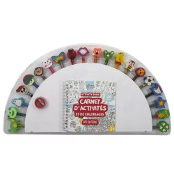 CAHIER D ACTIVITES CRAYON X20 GOMME X20