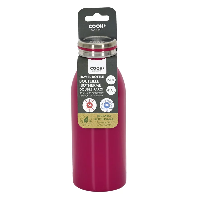 BOUTEILLE TRANSPORT ISOTHERME FRAMBOISE BOUTEILLE TRANSPORT ISOTHERME FRAMBOISE