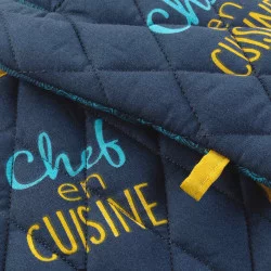 GANT + MANIQUE CHEF EN CUISINE JAUNE 18