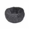 COUSSIN FLUFFY ANTHRACITE ROND APAISANT