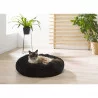 COUSSIN FLUFFY ANTHRACITE ROND APAISANT