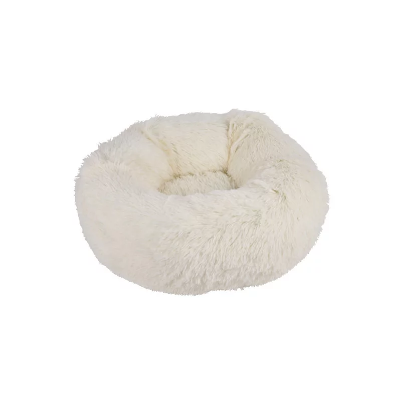 COUSSIN FLUFFY ECRU ROND APAISANT D55*25