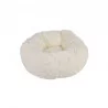 COUSSIN FLUFFY ECRU ROND APAISANT D55*25