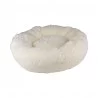 Coussin fluffy écru rond apaisant D95x22cm
