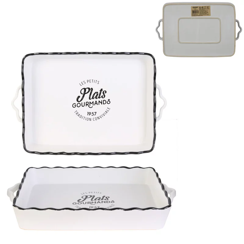 PLAT RECTANGULAIRE 40CM