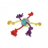 JOUET CORDE 6 NOEUDS TAILLE S 30*D6.5CM
