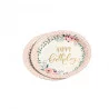 ASSIETTES X6 BOHO CHAT D18,5CM