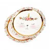 ASSIETTES X6 BOHO CHAT D23CM