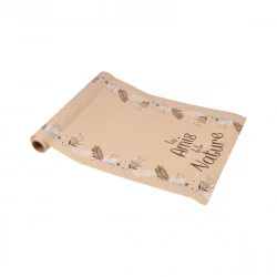 CHEMIN DE TABLE AMIS NATURE 28CM*5M