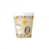 GOBELETS X6 AMIS NATURE 25CL EN PULPE DE