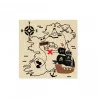 SERVIETTES X20 PIRATES 33*33CM EN PULPE