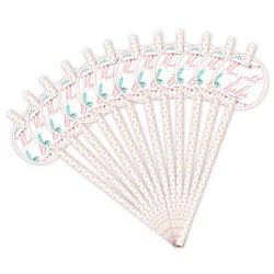 PAILLES x12 BABY SHOWER FILLE