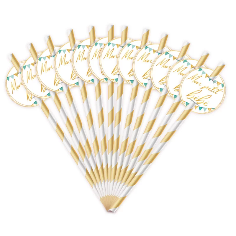 PAILLES x12 BABY SHOWER GARCON